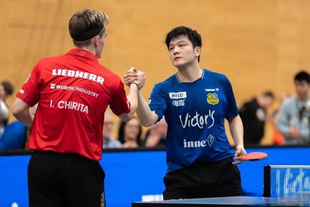 法国乒乓球队轻取韩国乒乓球队，樊振东打破历史纪录的简单介绍